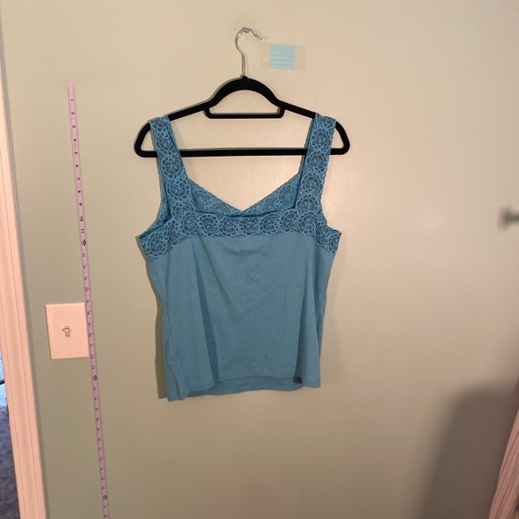 ☀️Sigrid Olsen Women’s Sleepwear Top, medium blue, size XL. - Picture 6 of 6